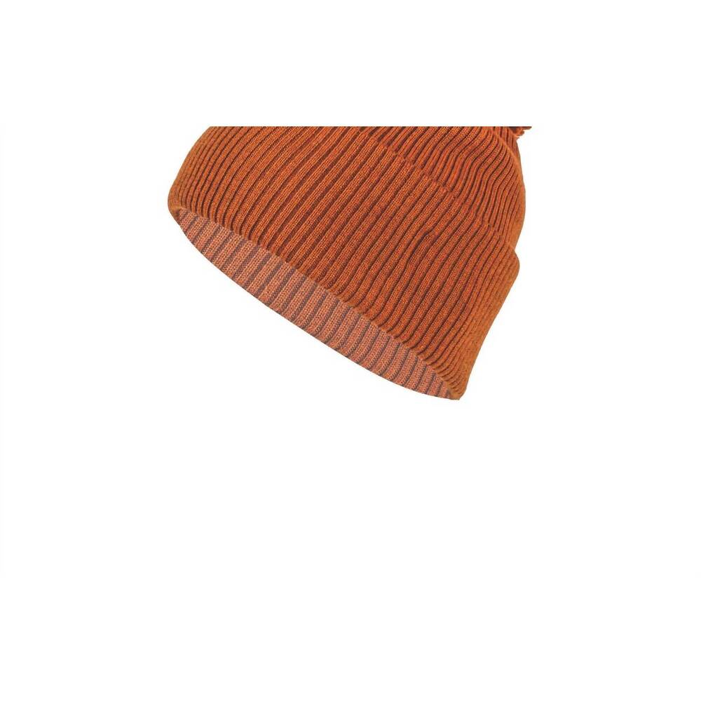 NEW BUFF adult merino knitted beanie hat in tim rusty